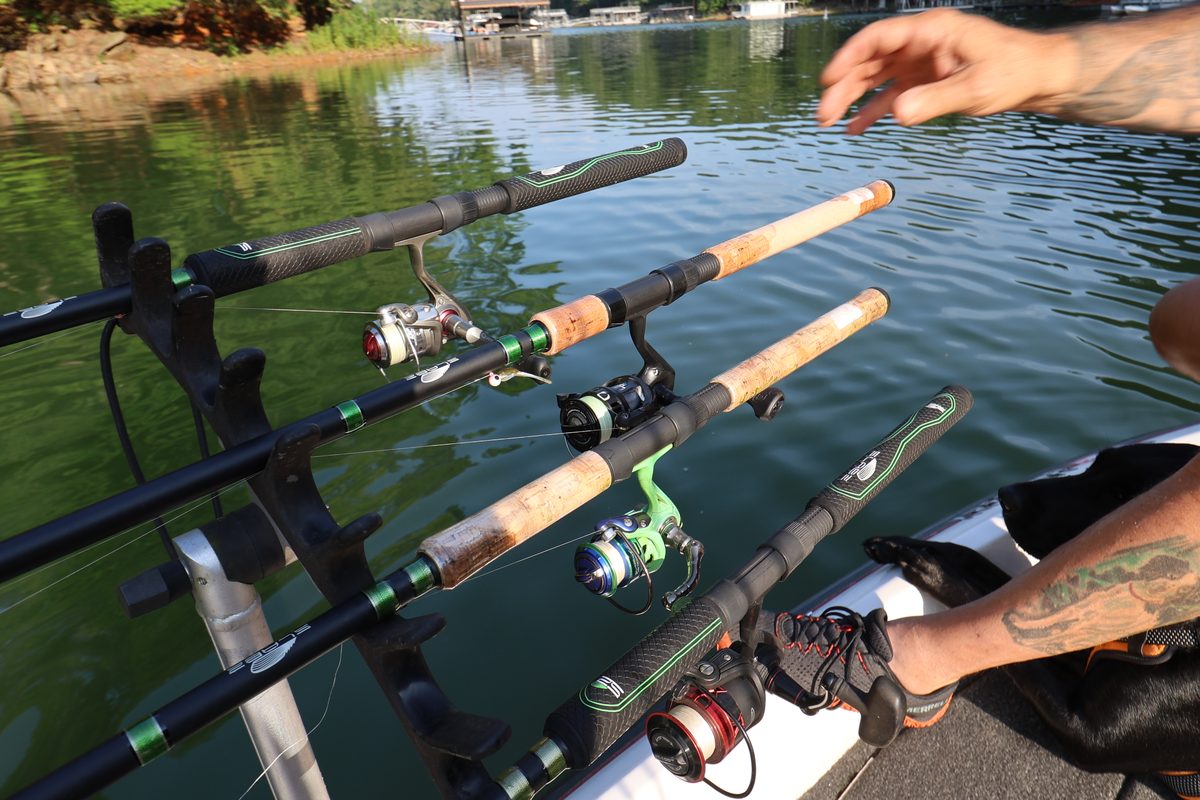 Midday crappie fishing charter